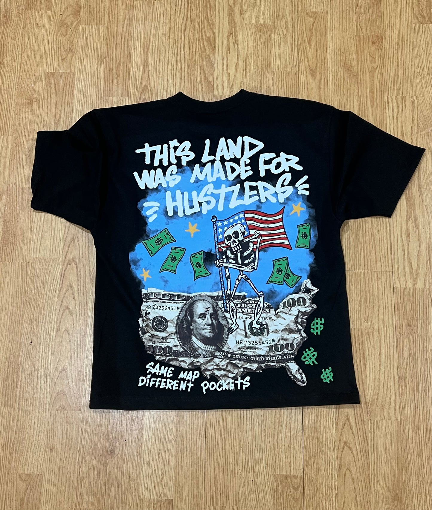 Hustlers Land Heavy Tee